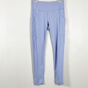 Prana Light Purple Leggings Size Medium With Pockets Ankle Gym Workout